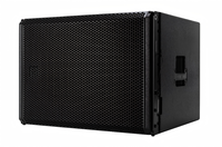 HDL 38-AS Caisson de basses actif unique de 18 pouces Caisson de basses en bois puissant Haut-parleur Line Array Concert Powered Professional
