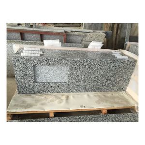 पॉलिश चीनी समुद्री लहर सफेद ग्रेनाइट स्लैब लोकप्रिय डिजाइन होटल काउंटरटॉप दीवार और फर्श सजावट के लिए आधुनिक शैली - Product Image 1