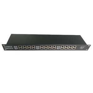 12 Cổng Patch Panel Cat 6 Rj45 POE Gigabit Ethernet Bảo Vệ Tăng - Product Image 2