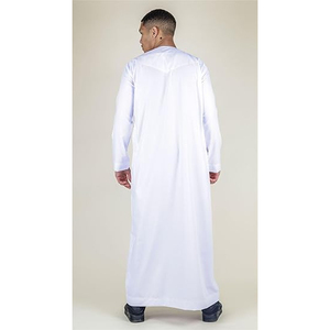 Custom Design Jubbah <strong>Men's</strong> Clothing Wholesale High-Quality <strong>Thobe</strong> Muslim Clothing <strong>Men's</strong> Custom <strong>Thobe</strong> - Product Image 6