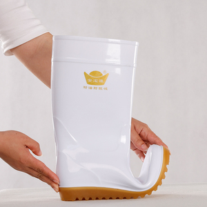 Botas de Trabajo Industriales de PVC Duraderas, Impermeables, Resistentes al Aceite y al Ácido, Fáciles de Limpiar, para Carnicería, Fábrica de Alimentos, Uso Comercial - Product Image 5