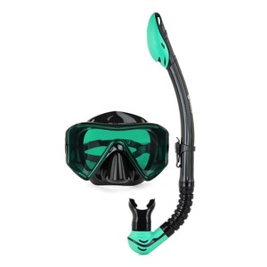 طقم قناع للغوص, طقم قناع من السيليكون للغوص مع درجة حرارة 150-600 ، مضاد للضباب ، لقصر البصر والجافة - Product Image 3