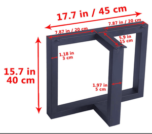 Vente en gros <span class=keywords><strong>de</strong></span> pieds <span class=keywords><strong>de</strong></span> <span class=keywords><strong>table</strong></span> cadre métallique style plus simple pieds <span class=keywords><strong>de</strong></span> meuble modernes quincaillerie industrielle pieds <span class=keywords><strong>de</strong></span> <span class=keywords><strong>table</strong></span> carrés en métal et en <span class=keywords><strong>fer</strong></span> - Product Image 5
