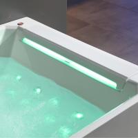 Baignoire en acrylique Whirlpool avec fonction massage, baignoire pour 2 personnes, SPA autoportante pour chambres d'hôtel et appartements, certification CE