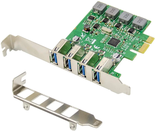 PCIe VL805 USB3.0 4-Port Card(Enhanced)