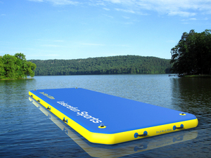 Bateau à bascule gonflable amusant pour parc aquatique, jeux aquatiques d'été, jeux aquatiques flottants pour lac et mer - Product Image 3