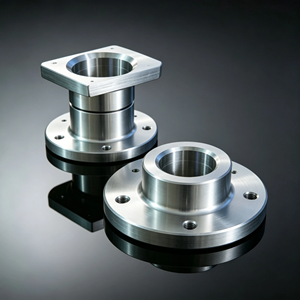 Buje con Brida Mecanizado por CNC Personalizado, Piezas Metálicas de Torneado de Ultra Precisión, Componentes OEM de Aleación de Latón Inoxidable - Product Image 1