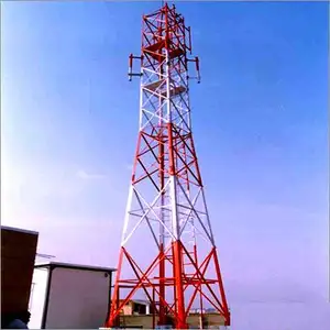 40m Communication Tower 20m 30m 40m 50m 60m 70m Angular Steel Lattice Radar Communication Radio Dish Sectional Antenna Microwave Mast Angle Steel Towers