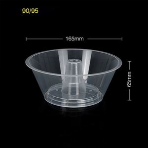 Disposable <b>Plastic</b> Packaging <b>Cup</b> Hot Pot <b>Cup</b> Thickened Tray Fried Chicken Snack Tray Walking - Product Image 3