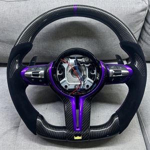Volante <span class=keywords><strong>de</strong></span> Coche <span class=keywords><strong>de</strong></span> Fibra <span class=keywords><strong>de</strong></span> Gamuza en Oferta, Compatible con BMW F30 F10 F15 F36 F20 F22 F25 F32 M3 M4 X5 E46 E60 E70 E90 E91 E92 - Product Image 4