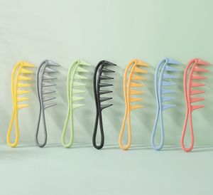 Peines Desenredantes de Colores Pastel al por Mayor, Duraderos y Fáciles de Romper, Peines de Dientes Anchos para el Hogar - Product Image 2