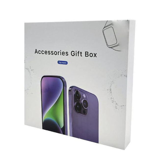 Factory Sales 7 in 1 Smart Watch Earphone Eu Magnetic Wireless Charger Power Bank Set 6in1 Accessories Gift Box 6en1 for iphone