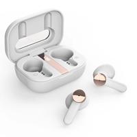Écouteurs sans fil TWS de style rétro, décoration électro-plaquée, écouteurs Bluetooth intra-auriculaires confortables, casque audio stéréo