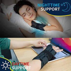 Muñequera deportiva ajustable, muñequera de salida de fábrica para túnel carpiano, muñequera de mano para tendinitis, artritis, esguinces - Product Image 5
