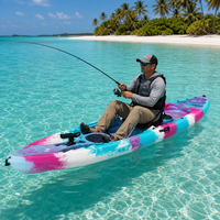 Yacht de sport écologique professionnel 3,1-4m pour lacs et rivières, stable, monoplace, avec rangement pour le camping et la pêche