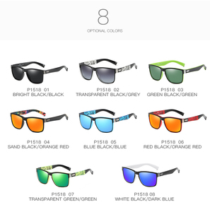 Gafas de Sol Polarizadas UV400 DUBERY 2026 Unisex para Adultos, Montura de PC Azul y Transparente, Gafas de Sol Gruesas Paranoid 2024 para Hombre y Mujer - Product Image 3