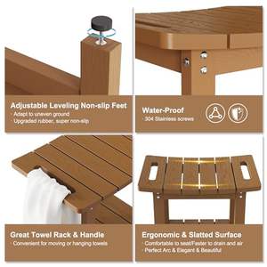 Bancs <span class=keywords><strong>de</strong></span> douche, tabourets <span class=keywords><strong>de</strong></span> douche avec étagère <span class=keywords><strong>de</strong></span> rangement peu encombrante, siège <span class=keywords><strong>de</strong></span> douche imperméable <span class=keywords><strong>pour</strong></span> <span class=keywords><strong>salle</strong></span> <span class=keywords><strong>de</strong></span> <span class=keywords><strong>bain</strong></span> et spa - Product Image 3