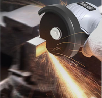 Meuleuse d'angle sans fil industrielle de haute qualité 30000 mAh 12 V avec moteur à balais, batterie au lithium et déclencheur de contrôle de vitesse à palette coulissante