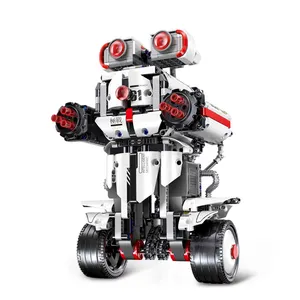 Формовочный 13027 приложение Интеллектуальный музыкальный робот сборка стволовых игрушек технический робот конструктор Развивающий комплект