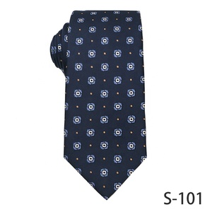 <span class=keywords><strong>Corbatas</strong></span> Jacquard clásicas de lujo personalizadas para hombre, <span class=keywords><strong>corbatas</strong></span> de negocios <span class=keywords><strong>azul</strong></span> <span class=keywords><strong>marino</strong></span> con diseño Floral a la moda de microfibra, <span class=keywords><strong>corbatas</strong></span> de alta calidad - Product Image 4