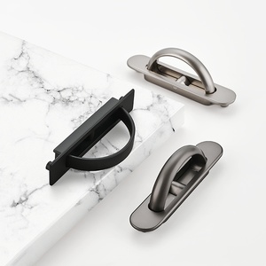 Tiradores Invisibles Modernos de Aleación de Zinc de Alta Calidad con Color Personalizado para Armarios, Cómodas y Cajones de Dormitorio - Product Image 1
