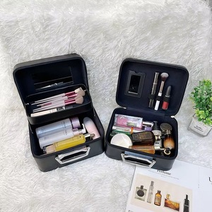Sac cosmétique de gros en gros certifié BSCI, grande capacité, portable, étanche, pour voyage - Product Image 2