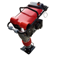 Pilon compacteur portatif à performance optimale pour le compactage du sol, moteur essence GX160, efficace