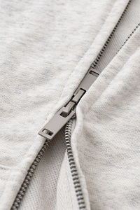 Neverstatic <span class=keywords><strong>2025</strong></span> Chất lượng cao 445gsm cotton hoodie oversized dạo phố dày lông cừu đồng bằng Zip Up hoodie biểu tượng tùy chỉnh - Product Image 4