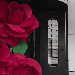 <span class=keywords><strong>Fleur</strong></span> <span class=keywords><strong>artificielle</strong></span> de luxe faite à la main EVA rose 30-150cm mariage maison rue <span class=keywords><strong>action</strong></span> start business décoration photographie accessoires - Product Image 4