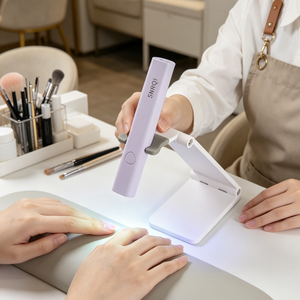 SNRQI Lámpara de Uñas UV LED Inalámbrica OEM/ODM Más Vendida, Lámpara de Uñas Profesional Recargable <span class=keywords><strong>para</strong></span> Secar Esmalte de Gel en Ambas Manos - Product Image 3