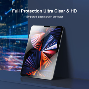 ฟิล์มกันรอยหน้าจอแท็บเล็ต HD Clear 9H ความแข็ง 2.5D หนา 0.3 มม. กระจกนิรภัยสำหรับ iPad Pro 12.9 11 iPad 10.2 iPad Air 10.5 - Product Image 3