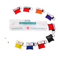 Masque Facial RCP Kit Cadeau de Premiers Soins Deluxe avec Porte-Clés