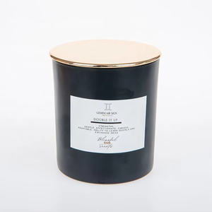 Bougie parfumée artisanale écologique personnalisable <span class=keywords><strong>en</strong></span> cire de soja et cire d'abeille - Aromathérapie de luxe, huile essentielle, parfum, souvenir - Product Image 3