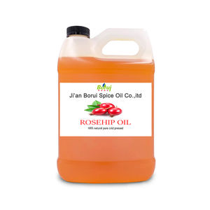 100% ピュアナチュラルオーガニックローズヒップシードオイルフェイスバルクCO2キャリアオイルサプライヤーコールドプレスオーガニックローズヒップオイル - Product Image 1