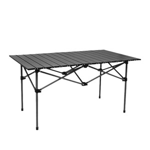 Yutang Hot SallerOutdoor Portable Foldable Metal Egg Roll <b>Table</b> Multifunctional Picnic <b>BBQ</b> <b>Table</b> for Camping - Product Image 1