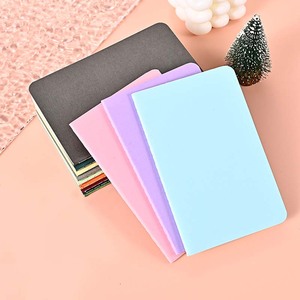 Quaderno tascabile tinta unita Macaron in offerta speciale, blocco note personalizzato per appunti quotidiani, leggero, portatile, <span class=keywords><strong>piccolo</strong></span>, con carta spessa. - Product Image 2