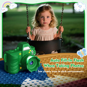 Cámara de Video de Juguete Pequeña y Linda <span class=keywords><strong>para</strong></span> Niños, <span class=keywords><strong>Mini</strong></span> Cámara con 4 Filtros - Product Image 6