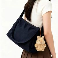 Porte-clés pendentif chat en peluche mignon, chat noir d'imitation, jouet en peluche, cadeau promotionnel pour fille