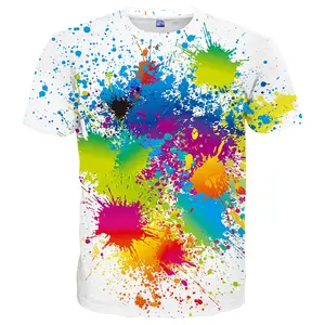 OEM/ODM Oversized Plain T Shirts Soft Polyester Tshirt Custom Printing Sublimation Logo Unisex Quick Dryfit T-Shirt For Men