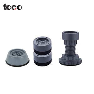 Toco Eco-Friendly: Tappetini Antivibrazione e Antiscivolo in Gomma da 8/9 cm per Piedini di Mobili, <span class=keywords><strong>Lavatrice</strong></span> e Asciugatrice - Product Image 2