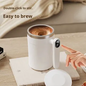 Tazza da Caffè Elettrica Automatica 2026 con Funzione di Mescolamento, Tazza Portatile con Pulsante a Singolo Tocco per Casa <span class=keywords><strong>e</strong></span> Ufficio, per <span class=keywords><strong>Latte</strong></span> <span class=keywords><strong>e</strong></span> Caffè - Product Image 3