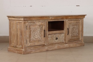 Armoire en bois massif personnalisable avec un design élégant et un grand espace de rangement pour la maison, le bureau, l'hôtel, l'appartement, les meubles - Product Image 6