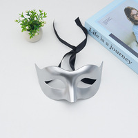 Masker Bola Topeng Pria Tampan Masker Topeng Pria Wanita Masker Setengah Wajah Roma Venesia Alat Peraga Cosplay Pesta Karnaval Halloween