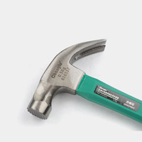 Marteau à cornes de mouton antidérapant magnétique à manche en fibre enduite bicolore Changlu CL616511 OEM