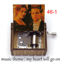 Cadeaux uniques, boîte à musique en bois pour amoureux, petit ami, petite amie, mari, femme, fils, fille (mon cœur continuera à battre)