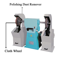 Machine à polir les surfaces à bande abrasive pour robinets, vannes, poignées de porte, en acier inoxydable, laiton, zinc, aluminium