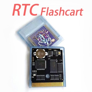 RTC Flash Cart Crysta Version USA Gold Silver l Version <b>Game</b> Cartridge for GBc - Product Image 3