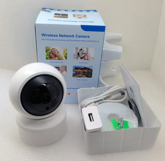 Auto Tracking Ptz Roboter 360 Small Size Chinese Home Made Video Cctv Price Wireless Ip Wifi Network Camera Connect With Phone