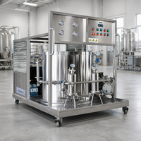 Machine de congélation de parfum en acier, équipement de circulation et de filtration pour la formulation de parfum