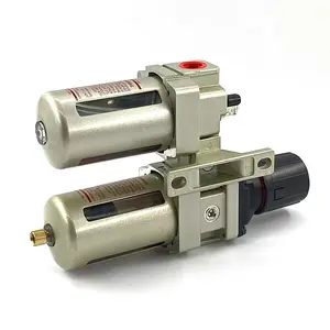 BFC श्रृंखला AC4010-04 साँस का दबाव विनियमन वाल्व तेल-पानी विभाजक दो-टुकड़ा सिलेंडर फिल्टर